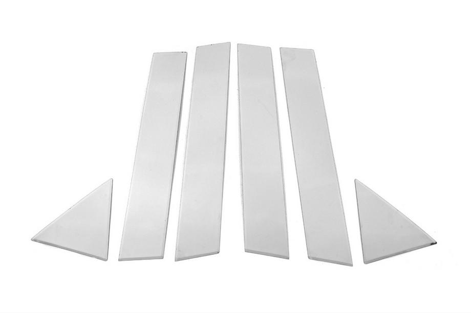 Chrysler C300 2004-2011 Stainless Steel Door Pillar Covers (6 pcs) Photo 2