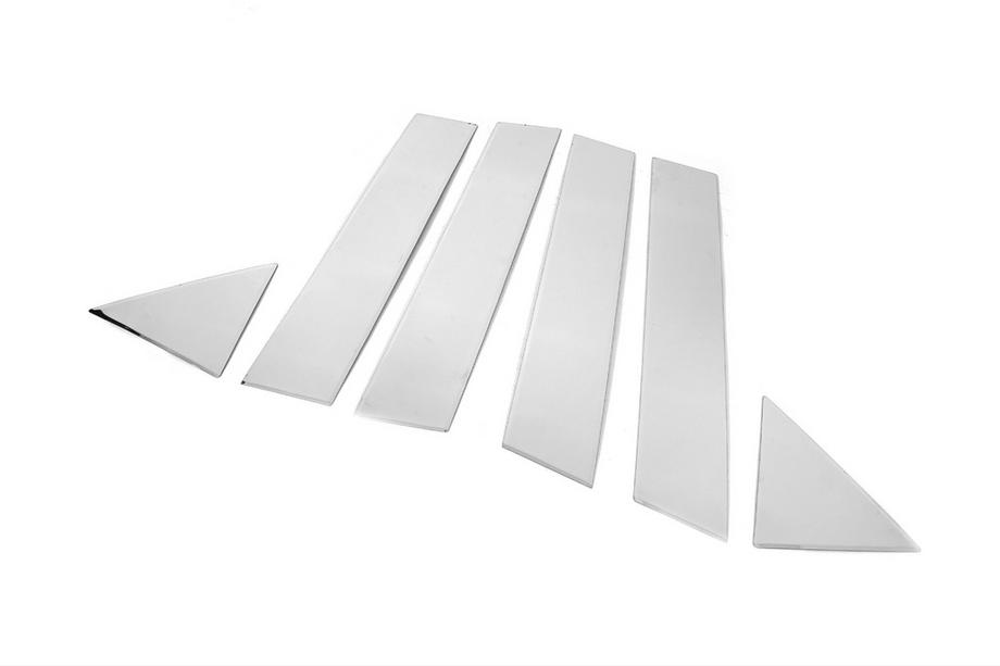 Chrysler C300 2004-2011 Stainless Steel Door Pillar Covers (6 pcs) Photo 3