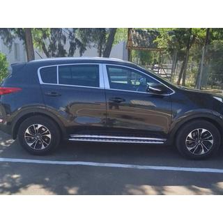 Stainless Steel Door Pillar Covers (6 pcs) Kia Sportage 2015-2021 photo 1