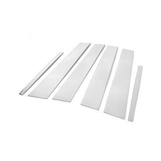Stainless Steel Door Pillar Covers (6 pcs) Kia Sportage 2015-2021 photo 4