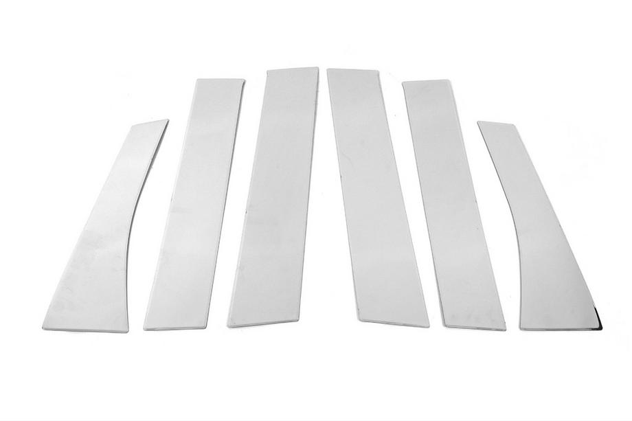 Mitsubishi ASX 2010-2023 Stainless Steel Door Pillar Covers (6 pcs) Photo 2