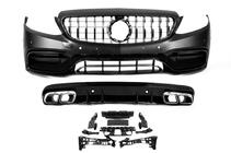 Mercedes C-class W205 2014-2021 Body kit with diffuser (AMG C63-design 2018-2021) photo 7