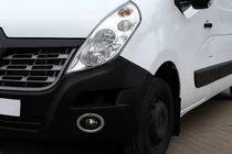 Opel Movano 2010-2021 Fog Light Covers Carmos (2 pcs, Stainless Steel) photo 3