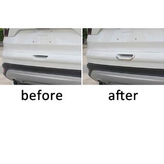 Rear door handle cover (stainless steel) photo 4