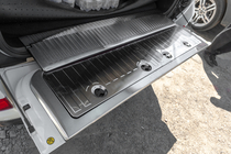Toyota Land Cruiser 200 2007-2021 Stainless Steel Trunk Inserts Set photo 1