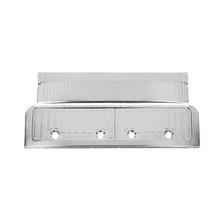 Stainless Steel Trunk Inserts Set Toyota Land Cruiser 200 2007-2021 photo 4