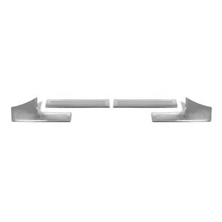 Carmos Stainless Steel Inner Door Sill Protectors (4 pcs) Peugeot 408 2022- photo 1