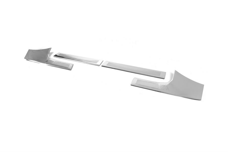 Peugeot 408 2022- Carmos Stainless Steel Inner Door Sill Protectors (4 pcs) Photo 2