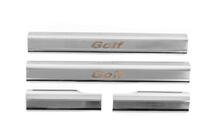 Volkswagen Golf 6 2008-2014 Carmos Stainless Steel Inner Door Sill Protectors (4 pcs) photo 1