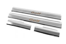 Volkswagen Golf 6 2008-2014 Carmos Stainless Steel Inner Door Sill Protectors (4 pcs) photo 2