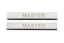 Renault Master 2011-2023 Door Sill Protectors V4 (2 pcs, Stainless Steel) photo 1