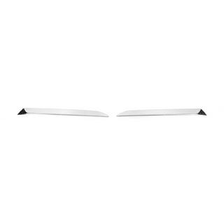 Stainless steel front bumper corner protectors (2 pcs) photo 1