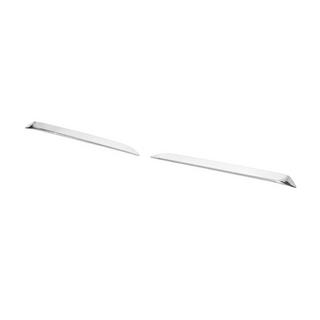 Stainless steel front bumper corner protectors (2 pcs) photo 2