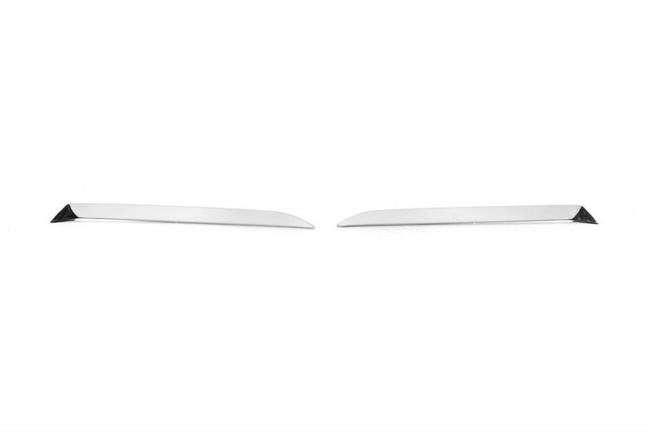 Skoda Kamiq 2019- Stainless steel front bumper corner protectors (2 pcs) Image