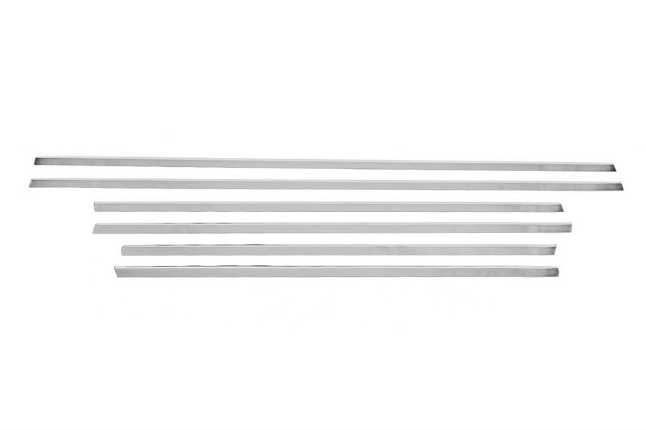 Mercedes E-class W212 2009-2016 Window Trim (SW) (6 pcs, Stainless Steel) Photo 2