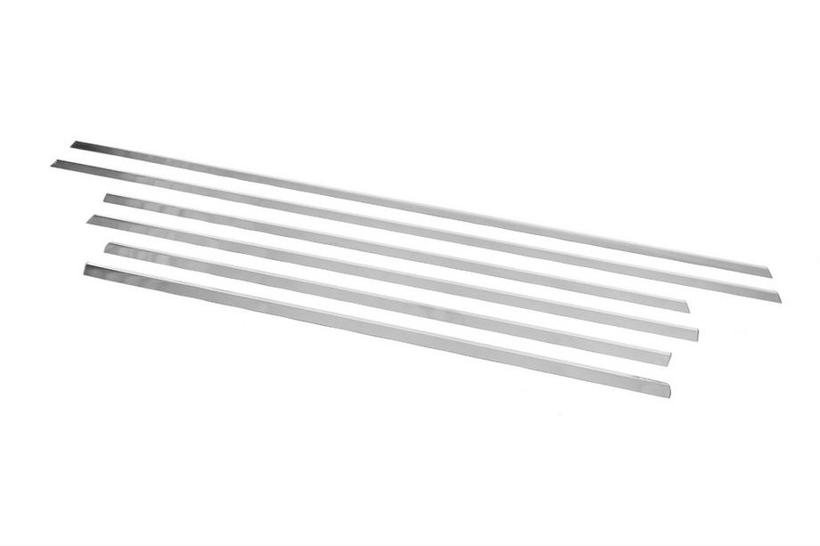 Mercedes E-class W212 2009-2016 Window Trim (SW) (6 pcs, Stainless Steel) Photo 3