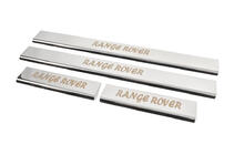 Range Rover III L322 2002-2012 Door Sill Protectors Carmos Stainless Steel 4 pcs photo 2