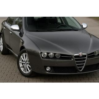 Mirror Covers (2 pcs, Stainless Steel) Carmos Alfa Romeo 159 2005–2011 photo 1