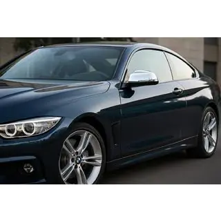 Mirror Covers (2 pcs, Stainless Steel) Carmos BMW 4 Series F32/F33/F36 2012-2020 photo 3