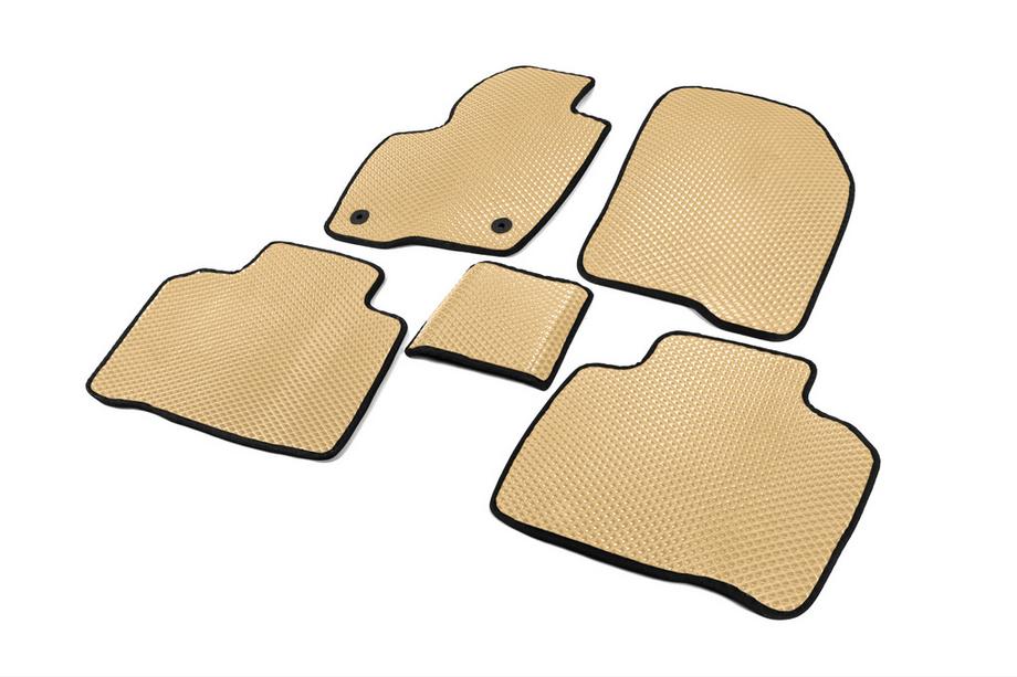 Ford Edge 2014-2024 EVA Floor Mats (Beige) Photo 2