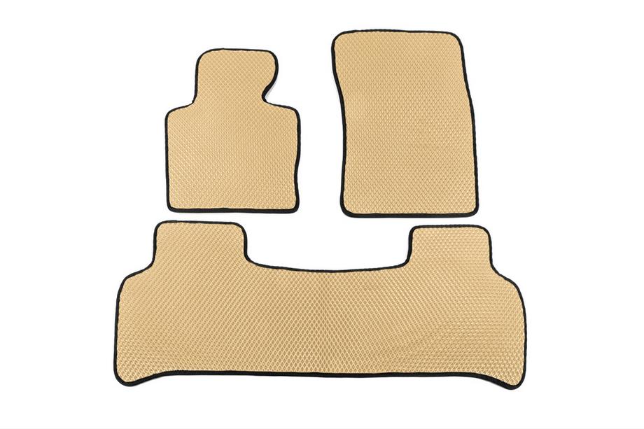 Range Rover III L322 2002-2012 EVA Floor Mats (Beige) V-2 Image