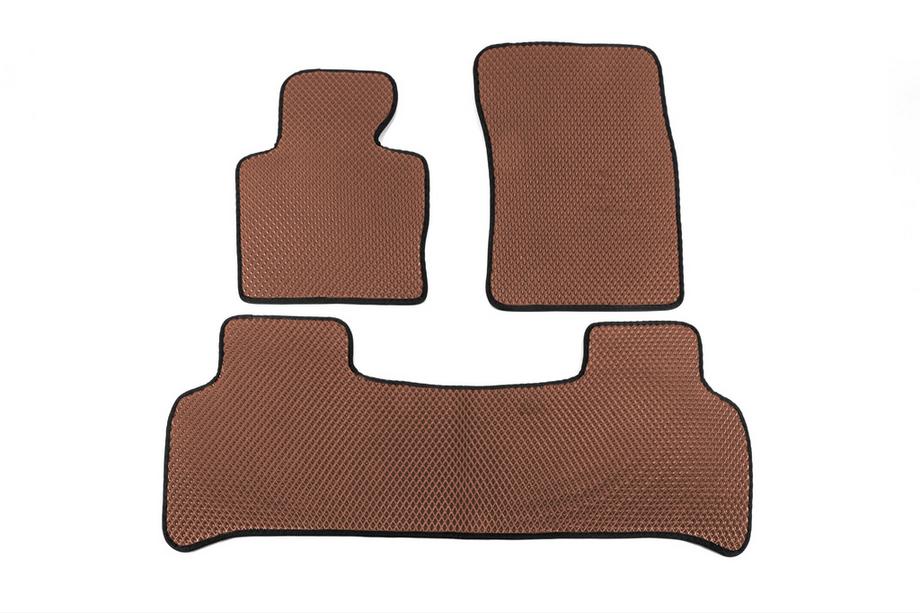 Range Rover III L322 2002-2012 EVA Floor Mats (Brown) V-2 Image