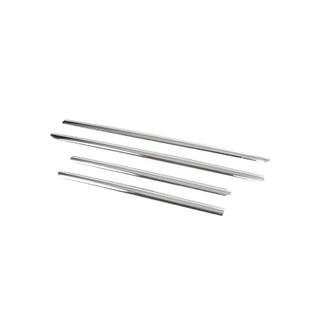 Exterior Window Trim Stainless Steel (Sedan, 4 pcs) Renault Symbol 1999-2008 photo 4
