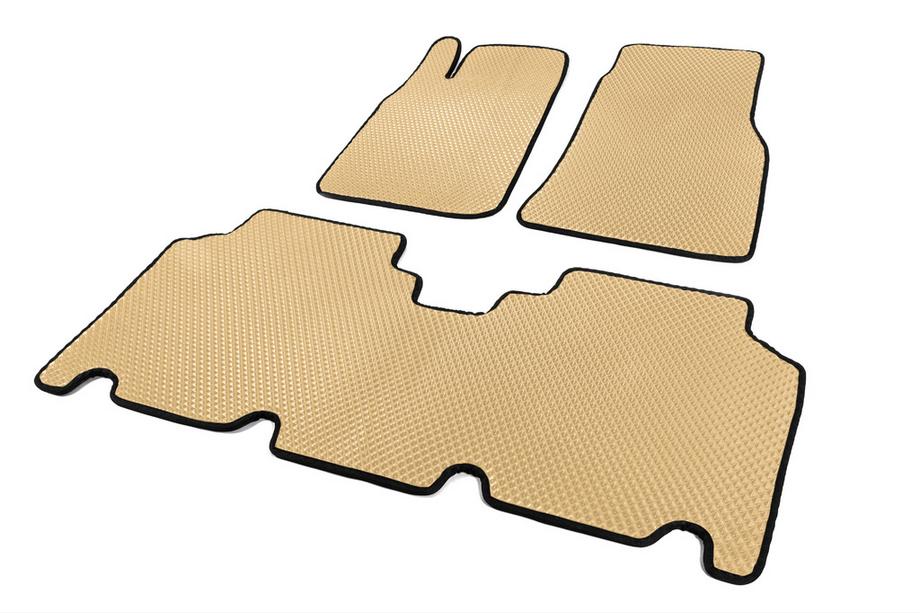 Mercedes A-class W168 1997-2004 EVA Floor Mats Beige Long Photo 2