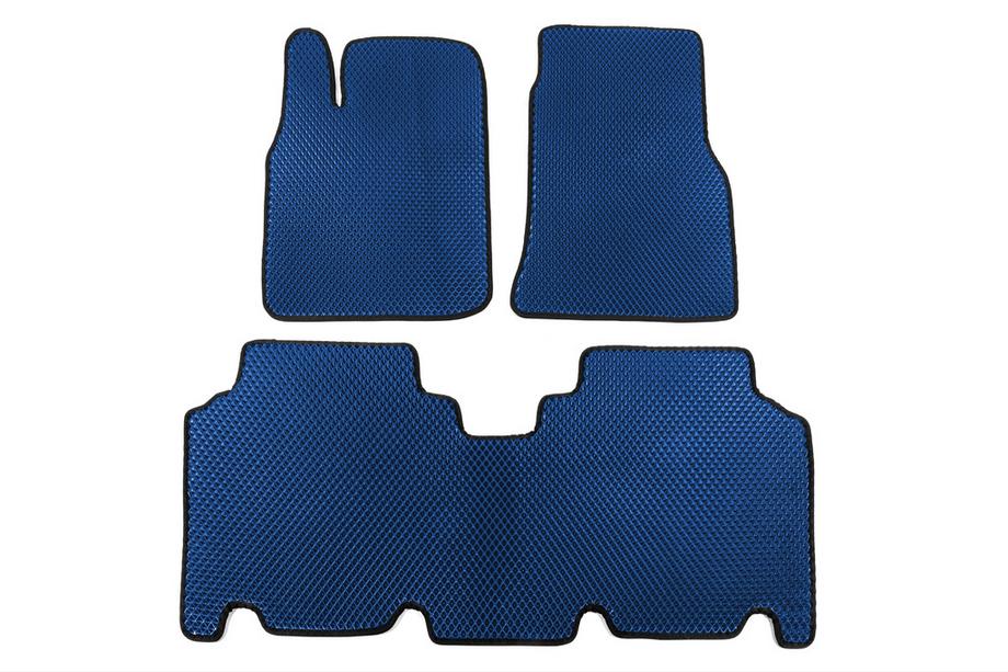 Mercedes A-class W168 1997-2004 EVA Floor Mats (Blue) (Long) Image