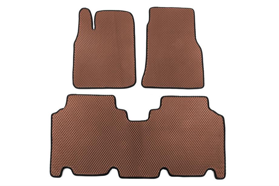 Mercedes A-class W168 1997-2004 EVA Floor Mats (Brown) (Long) Image