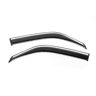 Window Deflectors (2 pcs, EuroCap, Chrome) Volkswagen Crafter 2006-2016 photo 2