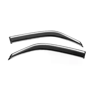 Window Deflectors (2 pcs, EuroCap, Chrome) photo 2