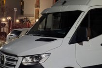 Volkswagen Crafter 2006-2016 Windshield visor on frame (White, 5mm) photo 6