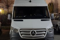 Volkswagen Crafter 2006-2016 Windshield visor on frame (White, 5mm) photo 4