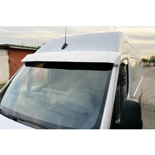 Windshield visor on frame (White, 5mm) Volkswagen Crafter 2006-2016 photo 1