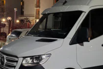 Mercedes Sprinter W907/W910 2018- Windshield visor on frame (White, 5mm) photo 6