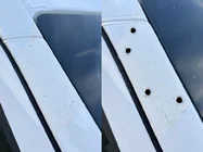 Mercedes Sprinter W907/W910 2018- Windshield visor on frame (White, 5mm) photo 7