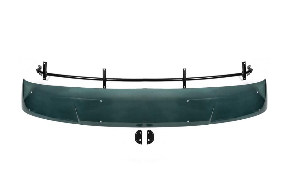 Mercedes Sprinter W906 2006–2018 Windshield visor on frame (semi-transparent black gloss, 5mm) Photo 1
