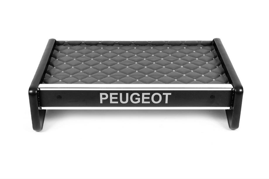 Peugeot Boxer 2006-2025 Dashboard Shelf (Gray with Gray Stitching) from 2014 Image