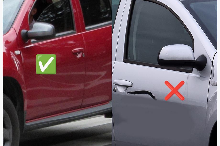 Dacia Duster 2008-2018 Mirror Covers V-3 (2 pcs, Stainless Steel) Image