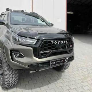 Hood Deflector (2020+, EuroCap) Toyota Hilux 2015- photo 3