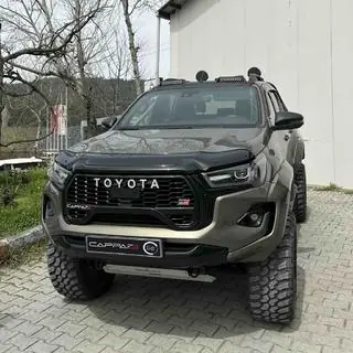 Hood Deflector (2020+, EuroCap) Toyota Hilux 2015- photo 2