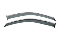 Mercedes Vito/V-class W447 2014- Window deflectors with chrome trim (2 pcs, Niken Future) photo 3