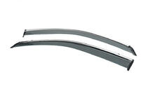 Mercedes Vito/V-class W447 2014- Window deflectors with chrome trim (2 pcs, Niken Future) photo 4