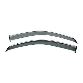 Window deflectors with chrome trim (2 pcs, Niken Future) photo 3