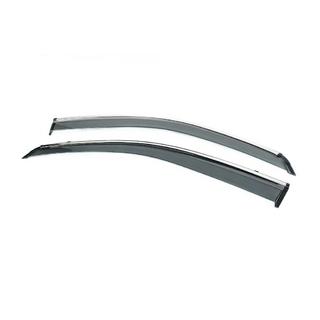 Window deflectors with chrome trim (2 pcs, Niken Future) photo 4
