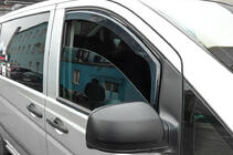 Mercedes Vito W639 2004-2014 In-Channel Wind Deflectors Niken Luxury (2 pcs) photo 9