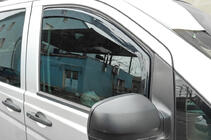 Mercedes Vito W639 2004-2014 In-Channel Wind Deflectors Niken Luxury (2 pcs) photo 1