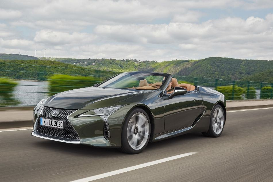 Lexus LC 500 Convertible: luxury and drive in the open air