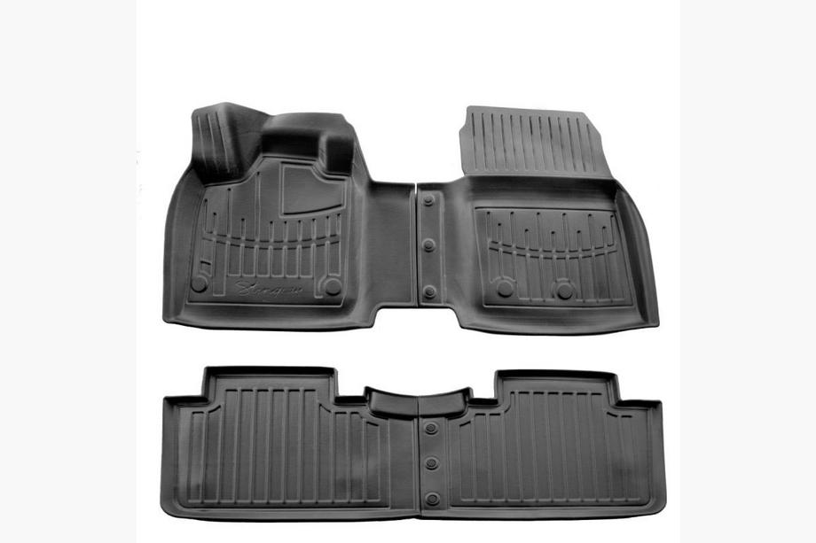 Nissan Ariya 2022- 3D Rubber Floor Mats (Stingray) Image